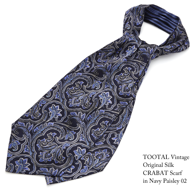 crabat Mix Bandana Scarf クラバット 大判シルクスカーフ+bonfanti.com.br